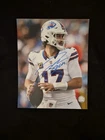 Josh Allen Buffalo Bills Signed Autographed 8x10 Photo with COA
