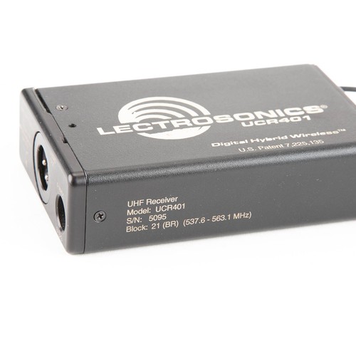 Lectrosonics UCR401 Digital Hybrid Wireless Diversity Receiver - Blk 21 #1874950 - Picture 4 of 4