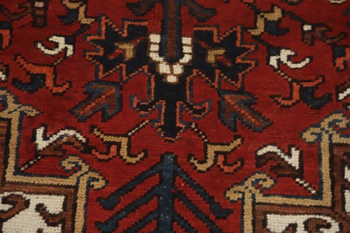 Traditioneller Stil Geometrisch Vintage Vorleger 8x11 Fuß Handgeknüpft Wolle Teppich - Bild 8 von 18