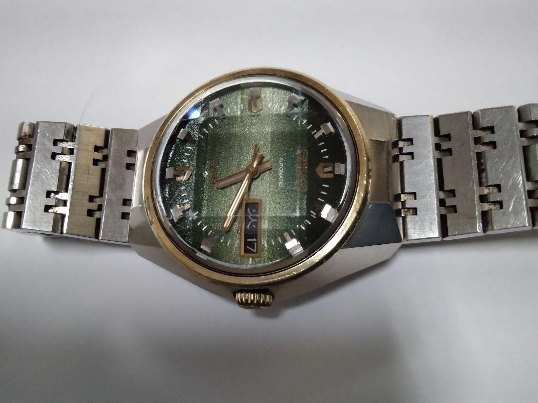 SEIKO　KS VANAC 5625 7190 Seiko KS Vanac 5625 7190 Green Dial Cut Glass Automatic
