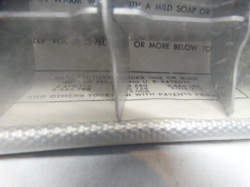 Vintage Aluminum 18 Cube Quick Release Ice Cube Tray with Original Paperwork NOS - Picture 6 of 10