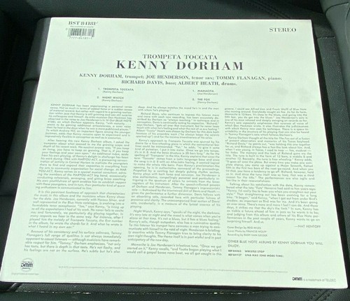 KENNY DORHAM - Trompeta Toccata ~ BLUE NOTE 84141 {nm DMM} w/Henderson & Heath - Picture 2 of 4