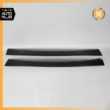 Mercedes W204 C300 C350 Exterior Roof Molding Inner Port Bag Cover Set of 2 OEM