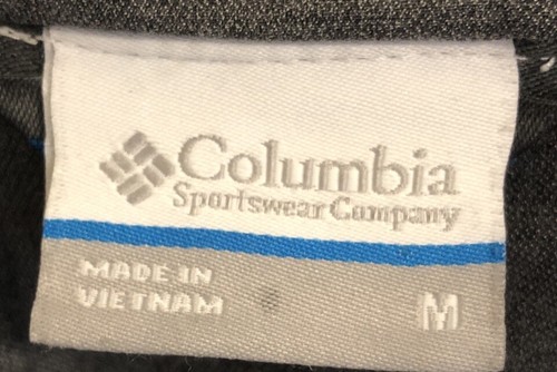 Women's Columbia Gray Full Zip Up Jacket Size Medium Mid Weight Simple GREAT! - Picture 5 of 6