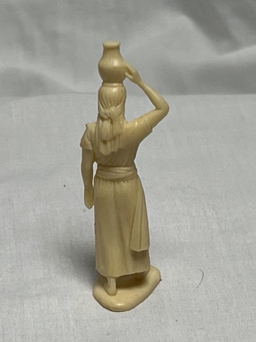 Vintage Marx Ben Hur Playset Original Civilian Woman Pot Figure Part #4701 MINT - Picture 3 of 6