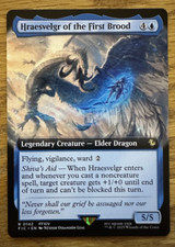 MTG Final Fantasy Commander, Hraesvelgr of the First Brood - Borderless