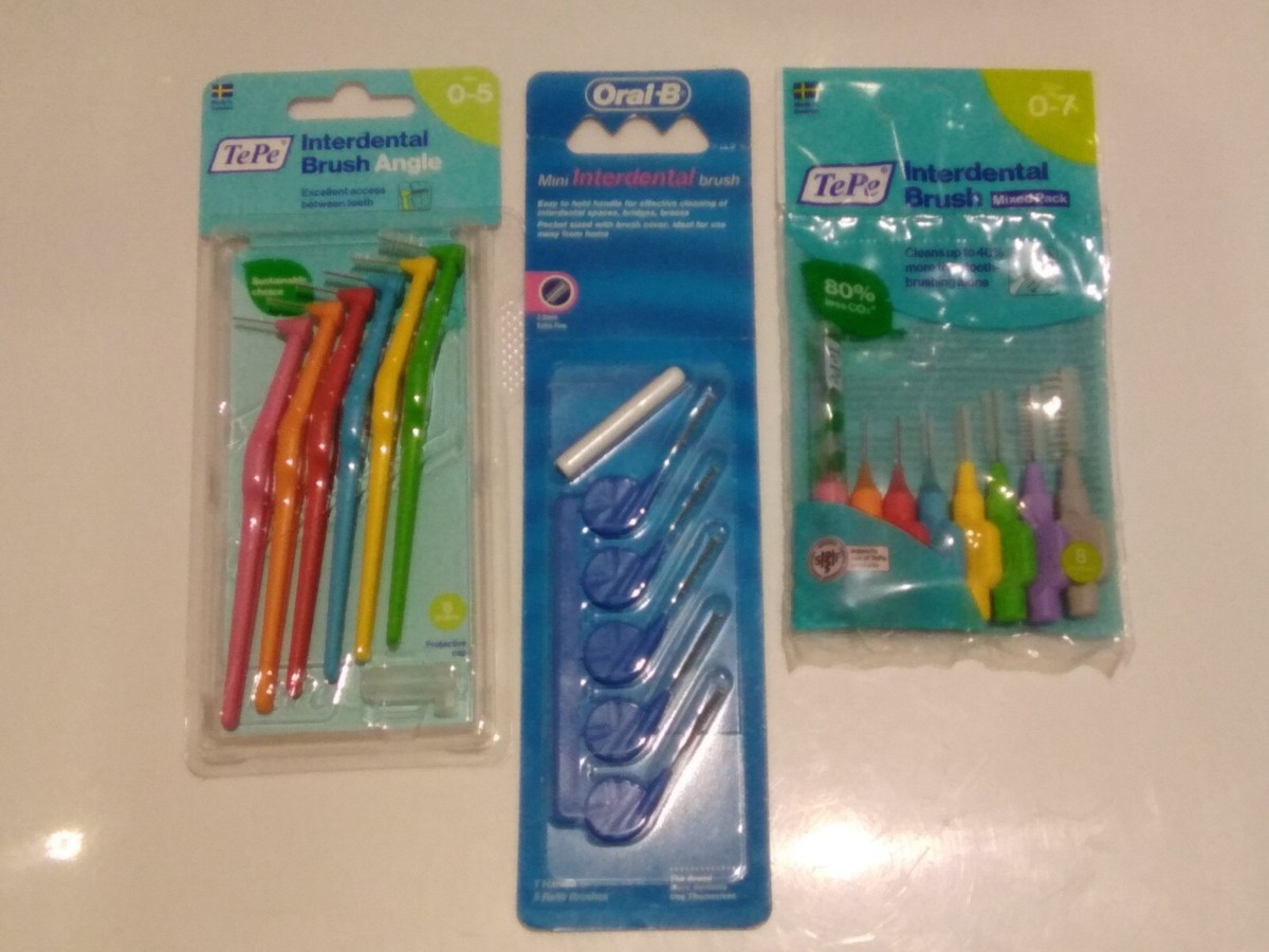 Interdental cleaning brushes flossers flossets Refill by Oral B