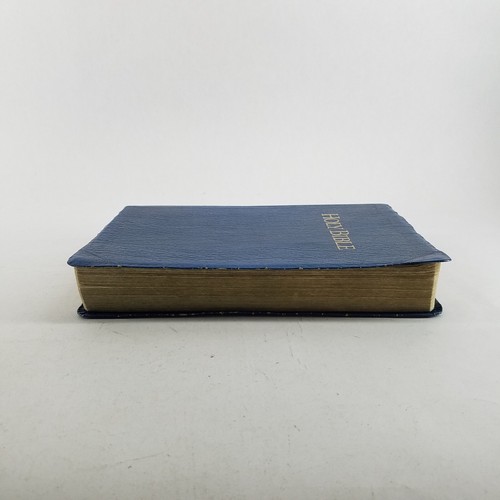 Bible KJV Keystone Giant Print, Red Letter, Reference Blue Bible - NO TEXT MARKS - Foto 5 di 9