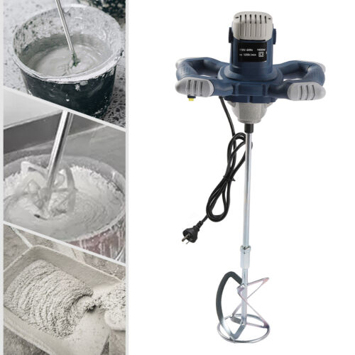 6 Speeds Adjustable Drywall Mortar Mixer Putty/Cement/Paint/Glue Mixing Machine - Picture 8 of 15