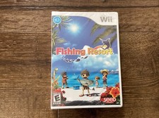 NEW NOS SEALED Fishing Resort - Nintendo Wii RARE Game Free Ship
