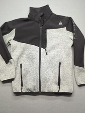Reebok Youth Sweater Fleece Active Jacket Size 14/16 Excellent Pre-owned Cond