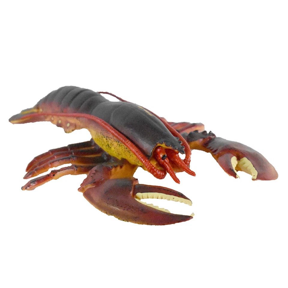Realistic Looking 9.5" Maine Lobster Plastic Food Party Decoration Gag Gift - Image 2 of 4