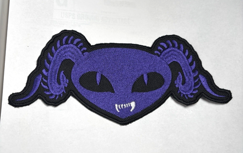 Puscifer Embroidered Patch Purple - Picture 1 of 2