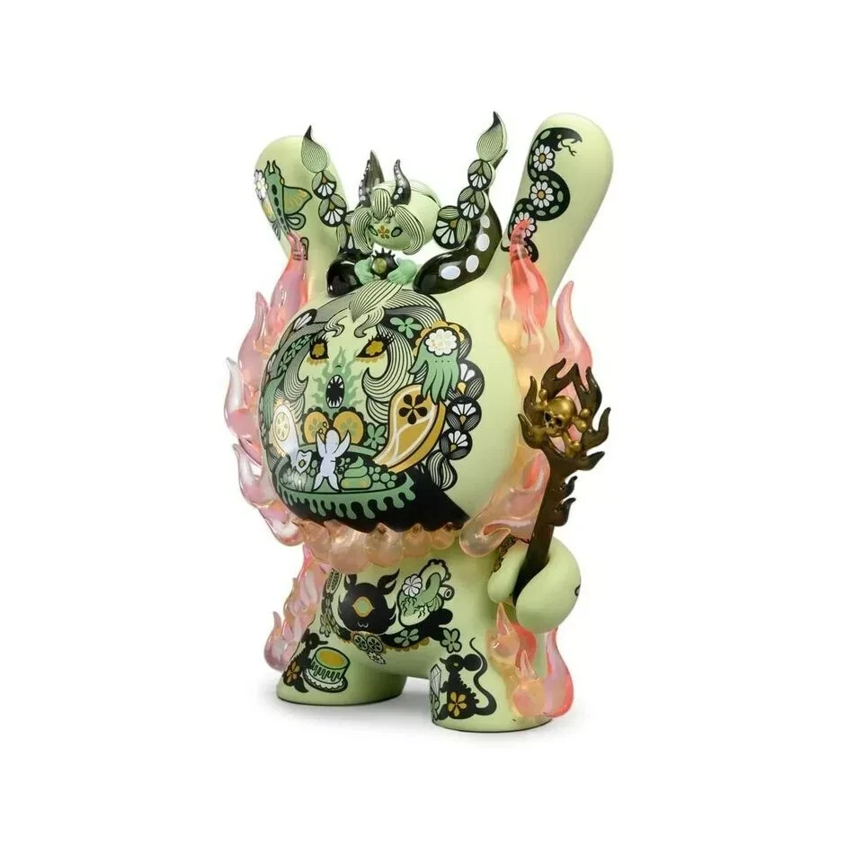 Kidrobot Junko Mizuno La Flamme 8inch Dunny Green Version - Image 3 of 3