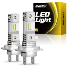 AUXITO H7 LED Headlight Bulb Kit High Low Beam 20000LM Super Bright 6500K Q10 EA
