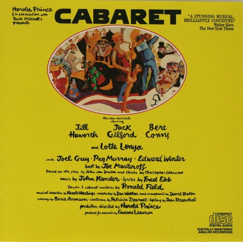 Cabaret - Original Broadway Cast W/Joel Grey; Audio CD (Columbia) VG+ - Picture 1 of 4