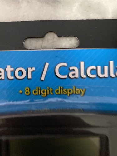 NEW JOT CALCULATOR , LARGE 8 DIGIT DISPLAY AND JUMBO KEYS - Picture 4 of 7