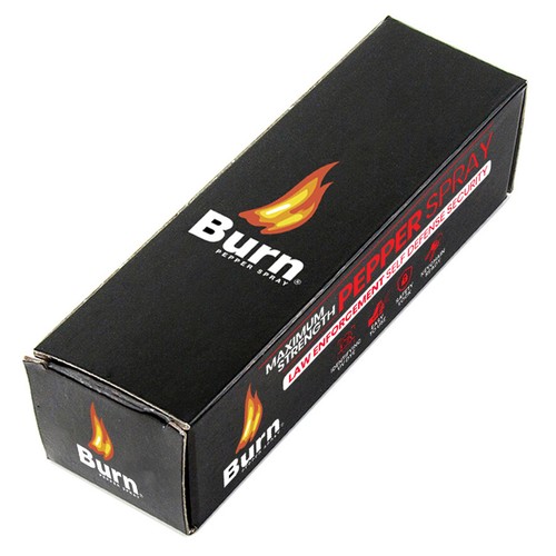 BURN Pepper Spray .50oz Self Defense Keychain Security Case Rainbow - 5 PACK - Picture 7 of 7