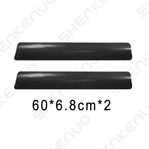 Universal Car Door Plate Sill Scuff Cover Anti Scratch Decal 4 Sticker Protector - Picture 9 of 12