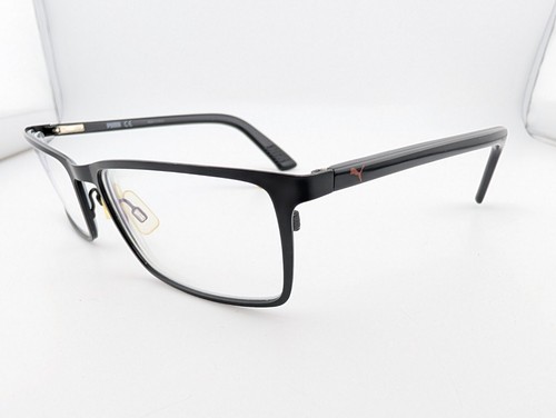 Puma Eyeglasses, Frames Only, PU00270 009, 57-17-140, Metal/Plastic, Black - Picture 4 of 17