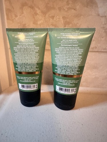 Bath & Body Works STRESS RELIEF EUCALYPTUS SPEARMINT Body Cream Travel 2.5 oz 2X - Picture 3 of 3