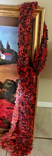 Women's Lovely Multi-Color Fall Chunky Loop Knit Scarf - Picture 7 of 12