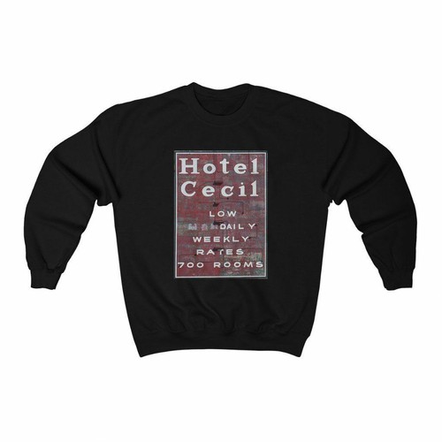 Hotel Cecil Shirt - Crewneck Sweatshirt - Picture 3 of 11