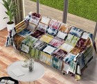 3D Vintage I7775 Sofa Cover High Stretch Lounge Slipcover Protector Couch Cover