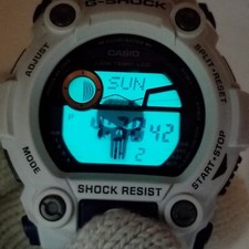 Rare Casio G-SHOCK G7900 Custom The Punisher Marvel 