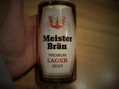 MEISTER BRAU PREMIUM LAGER BEER 12OZ ALUMINUM CAN MILLER