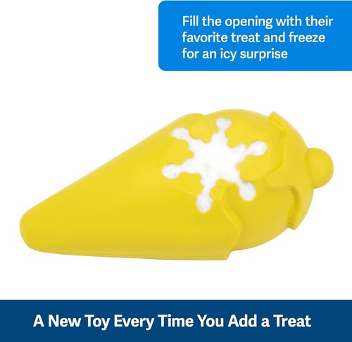 Dog Toys – Fill and Freeze Treat Holding Chew Toy, BPA Free Rubber - Picture 7 of 13