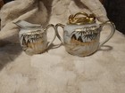 Vintage Satsuma Sugar Creamer Set