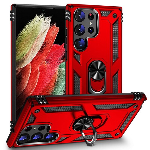 Shockproof Armor Case Magnetic Cover For Samsung S25 S24 S23 Ultra S22 S21+ S20 - Picture 10 of 16
