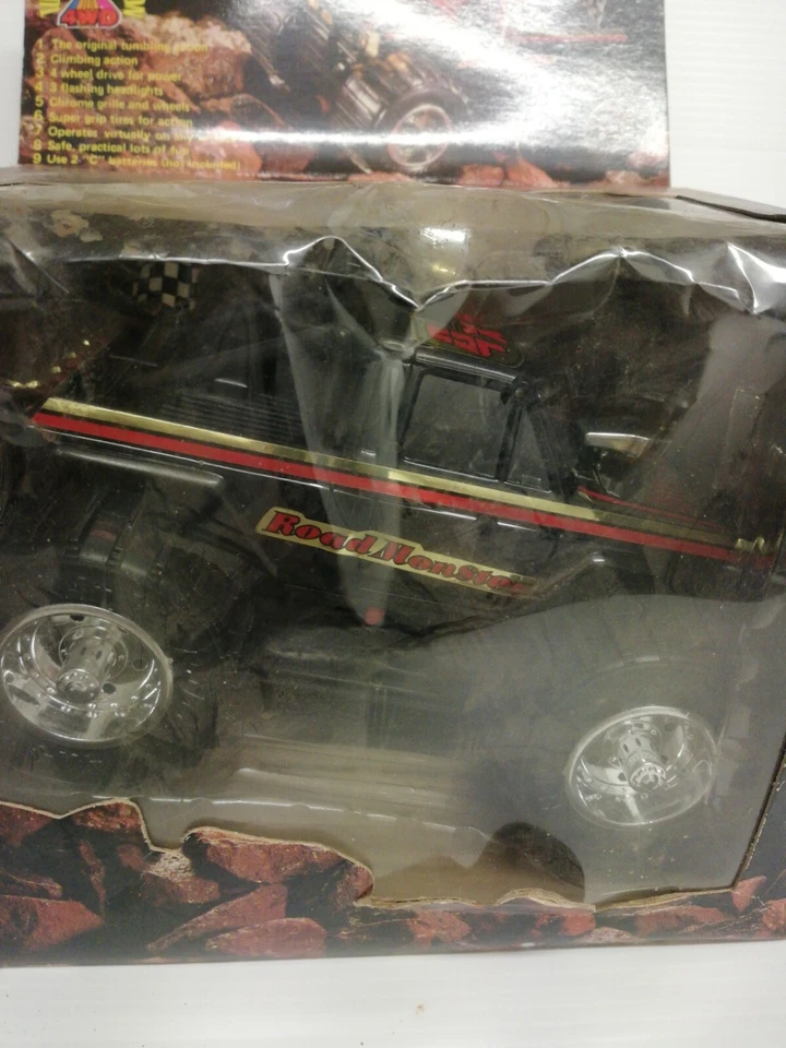 Road monster sk botoy jeep buggy auto car tumbling action 4wd 4x4 battery n.3358 - Immagine 3 di 4