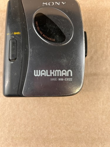 Vintage 1990s Sony WM-EX122 Walkman Cassette Tape Player Good for Parts - Picture 3 of 11