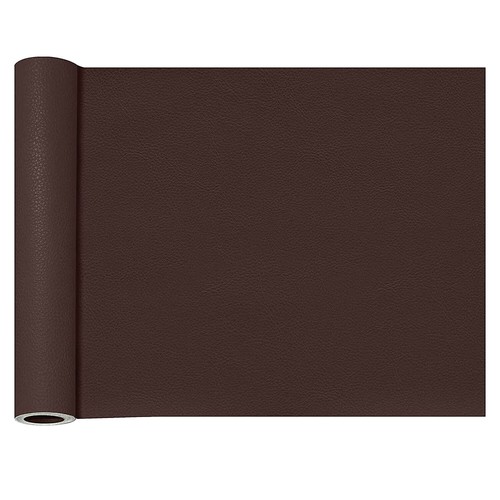 Brown Self-Adhesive Patch Leather Repair for Seats Couch Furniture Upholstery US - Picture 6 of 14
