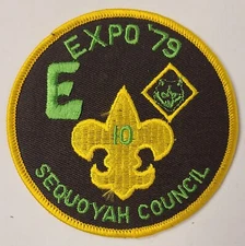 Boy Scouts 1979 Sequoyah Council Expo patch