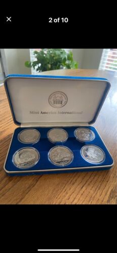 Sterling Silver Harry Potter-IOM 6 Piece Coin Set Certificate Of Authenticity - Picture 2 of 9