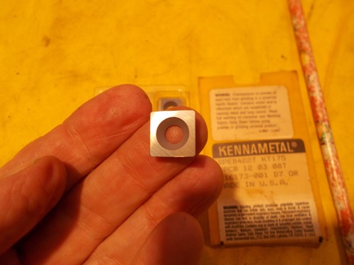 10 INSERTOS DE CARBURO INDEXABLES KENNAMETAL SPEB 422 T torno herramienta TORNEADO Y FRESADO - Imagen 2 de 5