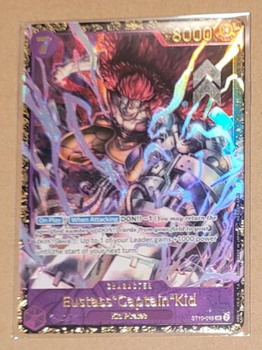 One Piece Tcg Eustass “Captain” Kid ST10-013 Top 64 Regional - Picture 3 of 3