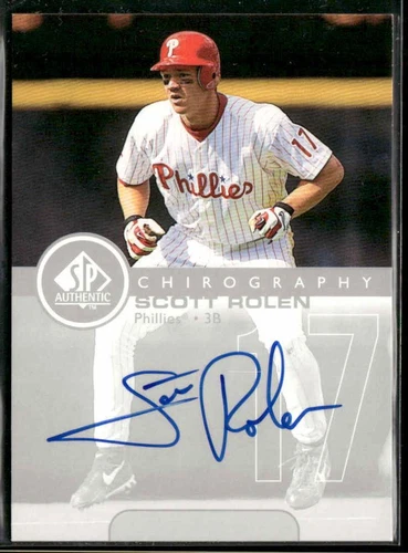 1999 SP Authentic #SR Scott Rolen Chirography