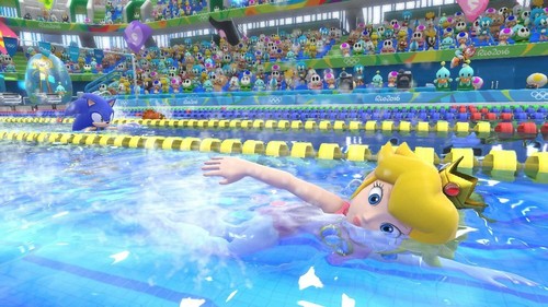 Mario & Sonic AT Rio Olympic Wii Remote Control Plus Set (Aka Shi) - Wii U New - Picture 4 of 12