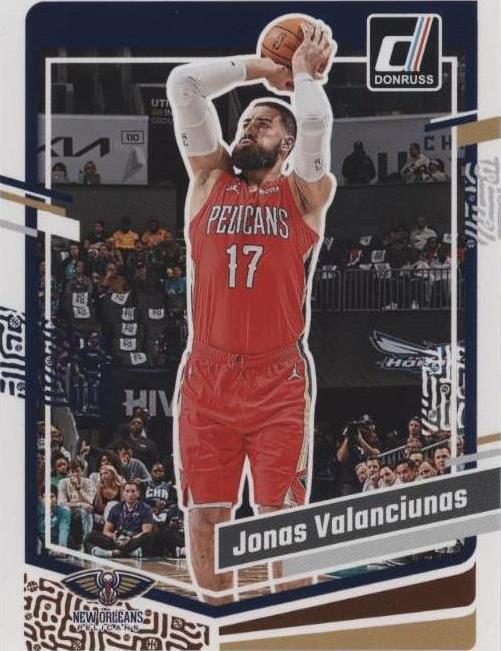 2023-24 Panini Donruss - Jonas Valanciunas #180 - 1 of 2