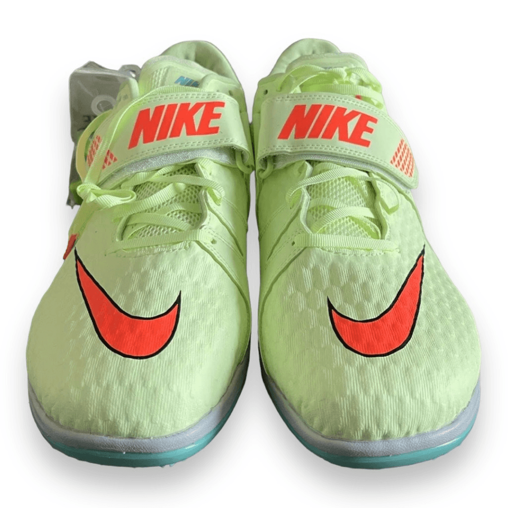 Nike High Jump Elite Spikes Barely Volt/Bright Orange 806561  display picture 1