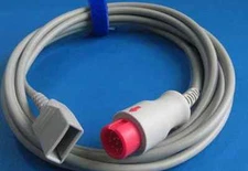 1pcs Philips IBP Cable to utah transducer adapter IBP cable 12pins Compatible