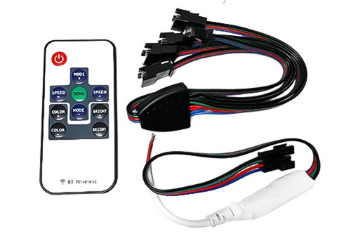 Bazooka RFC-1TO4 RGB LED Speaker Light RF Wireless Remote Control Marine/Boat - Picture 1 of 2