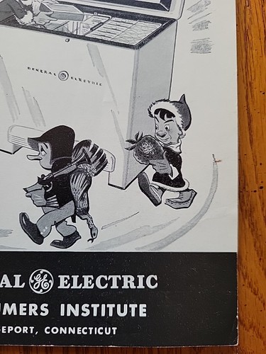 Vintage GE General Electric Consumers Institute Tiefkühlkost Leitfaden zur Zubereitung des Kochens - Bild 3 von 11