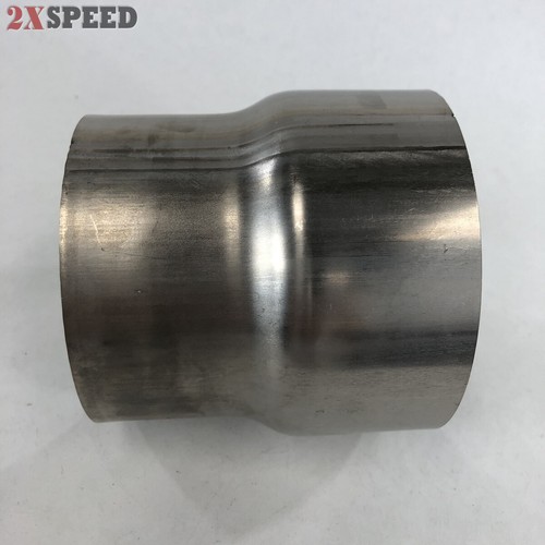 Stainless Steel T201 Exhaust Piping Reducer 3.5" to 4" Universal 3.7" length - Picture 8 of 9
