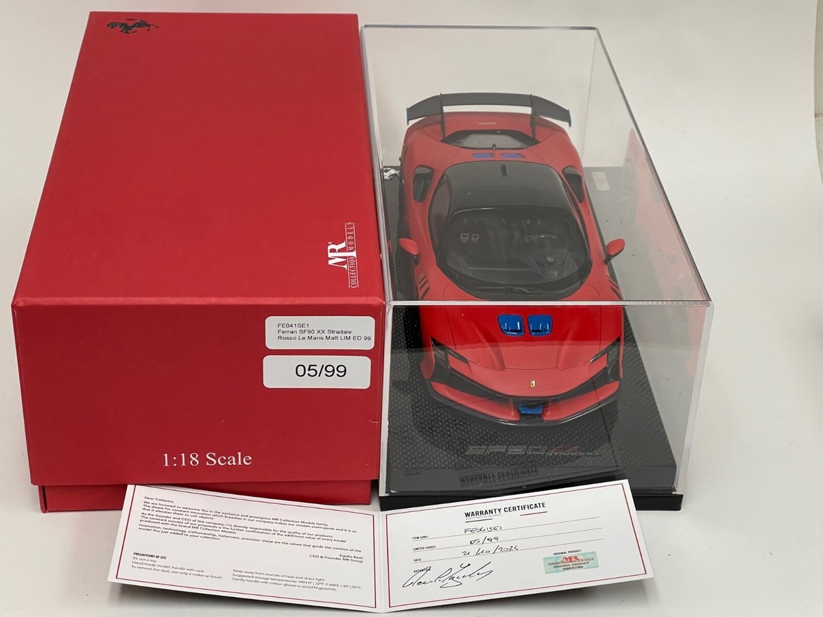 1/18 MR Collection Ferrari SF90 XX Stradale Rosso LeMans