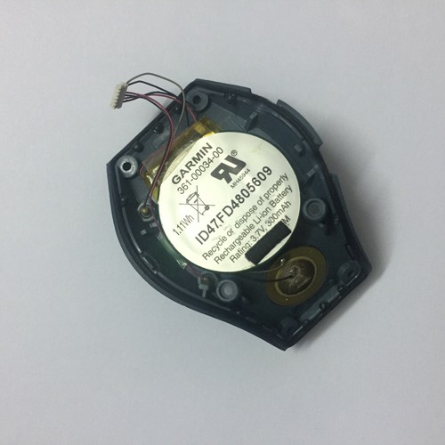 Funda Trasera Gris Con Batería Para Garmin Forerunner 405 405XC - Bild 2 von 2